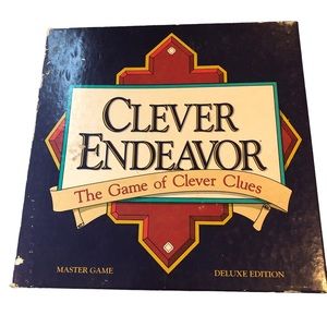 CLEAVER ENDEAVOR Vintage Deluxe Edition Master Game The Games Gang 908 Used